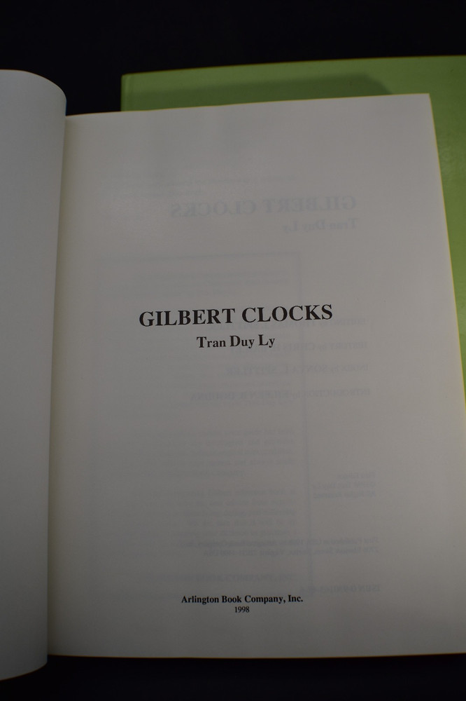 *STATED FIRST* Gilbert Clocks & Supplement *Both are HC!*
