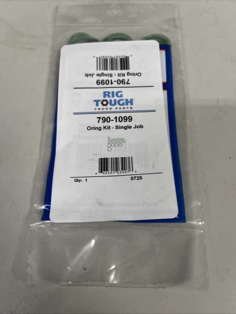 Rig Tough 790-1099 Kit Single Job for Oring