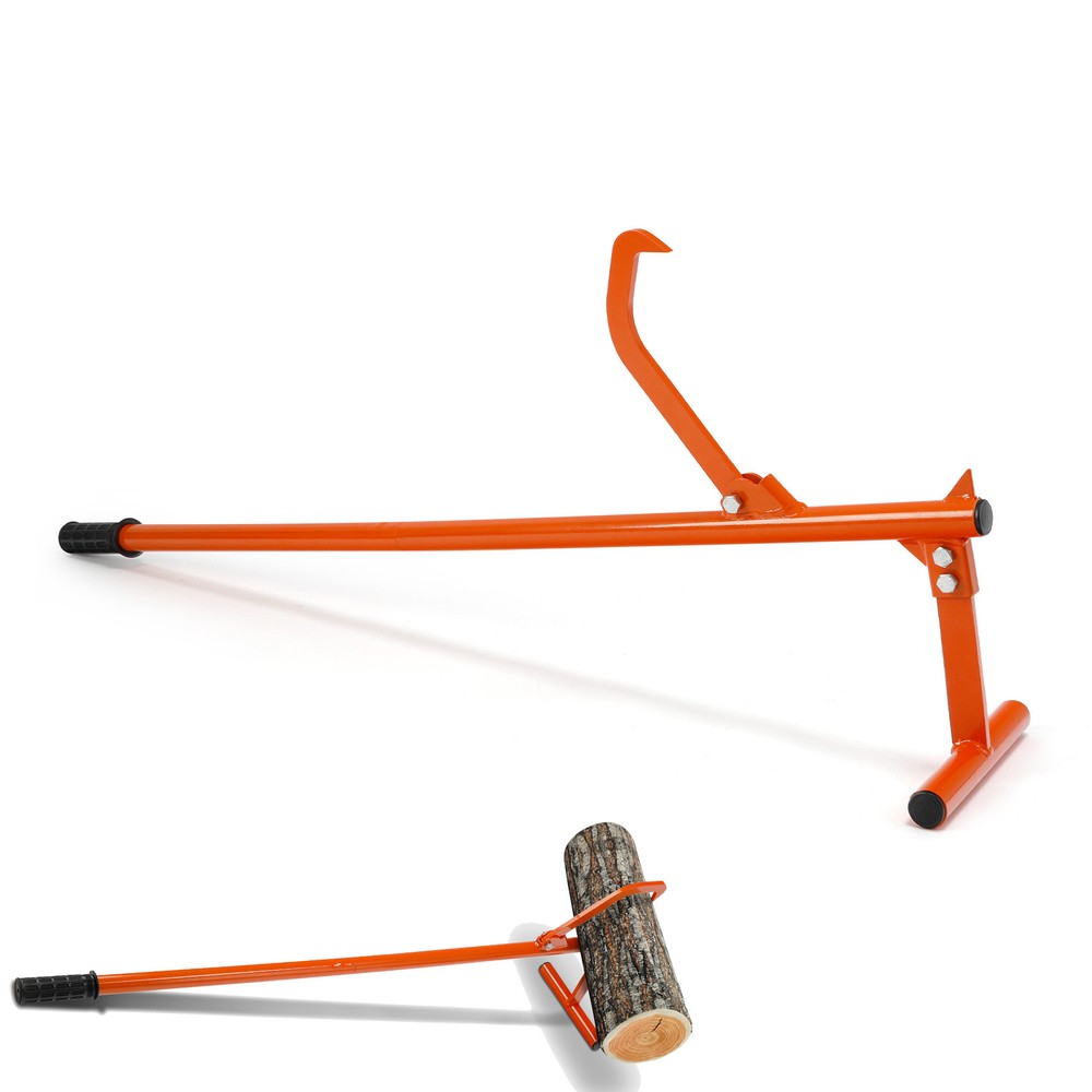 51" Steel Timberjack Timber Jack Tool Log Lifter Roller Log Cant Hook Puller