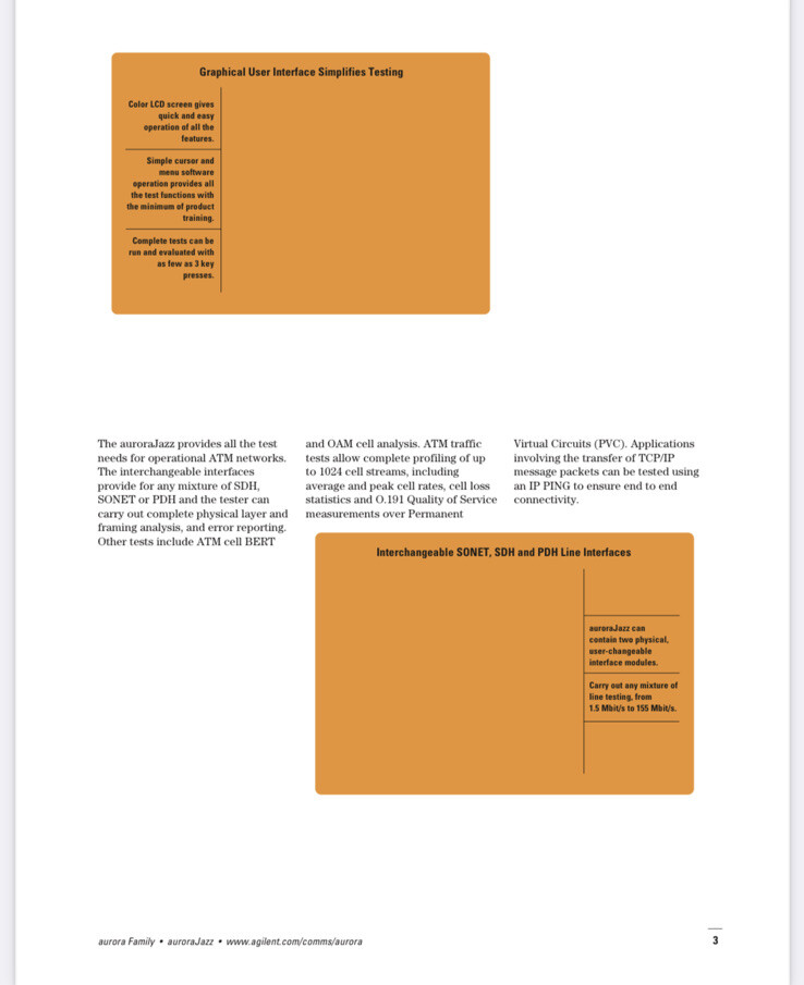 Aurora Jazz Analyzer W/ Agilent N1737A with soft case,PS,accessories Excellent