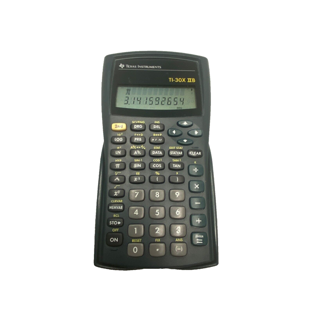 Texas Instruments TI-30XIIB 2 Line 10 Digit Scientific Calculator