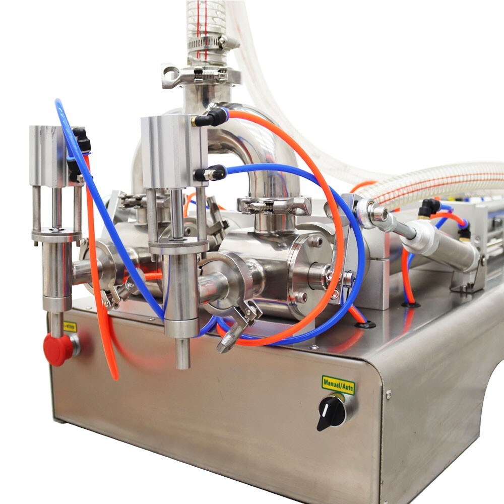 100ml-1000ml Two Nozzle Paste & Liquid Dual Purpose Filling Machine 110V