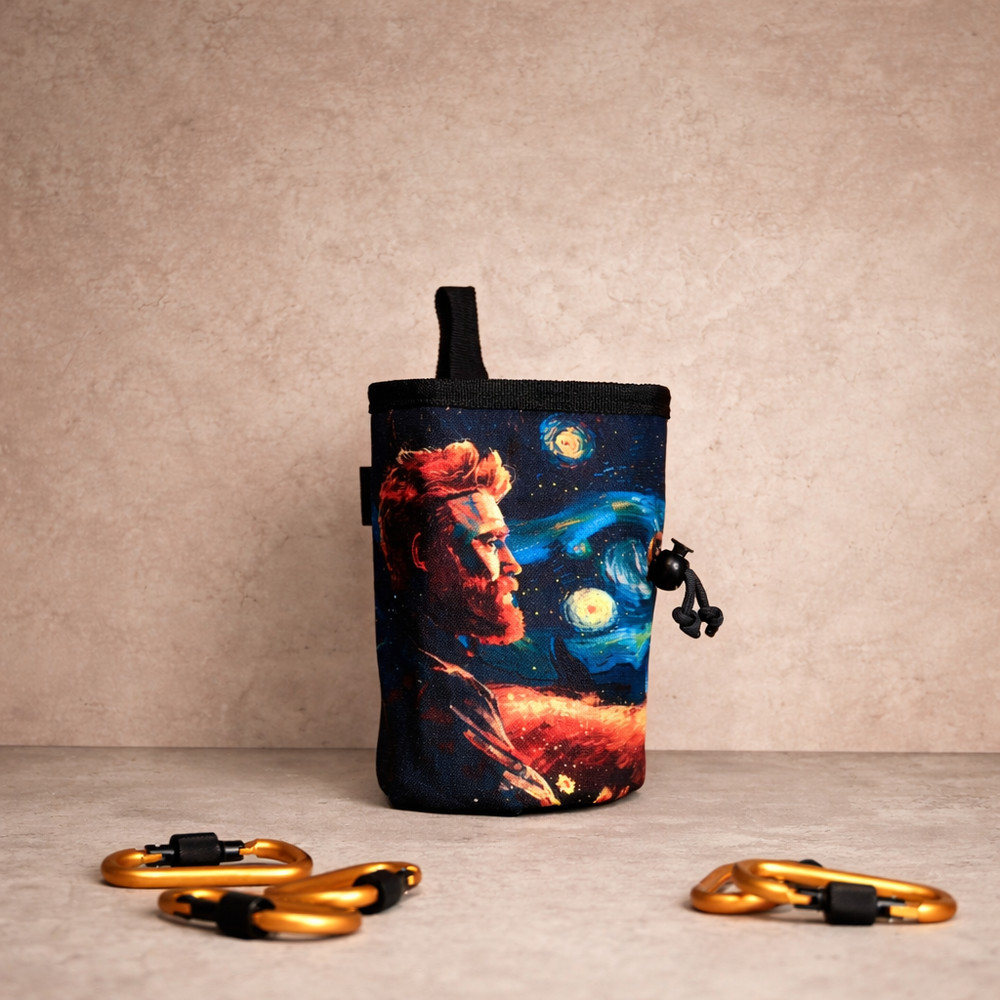 Starry Climber — Van Gogh Chalk Bag