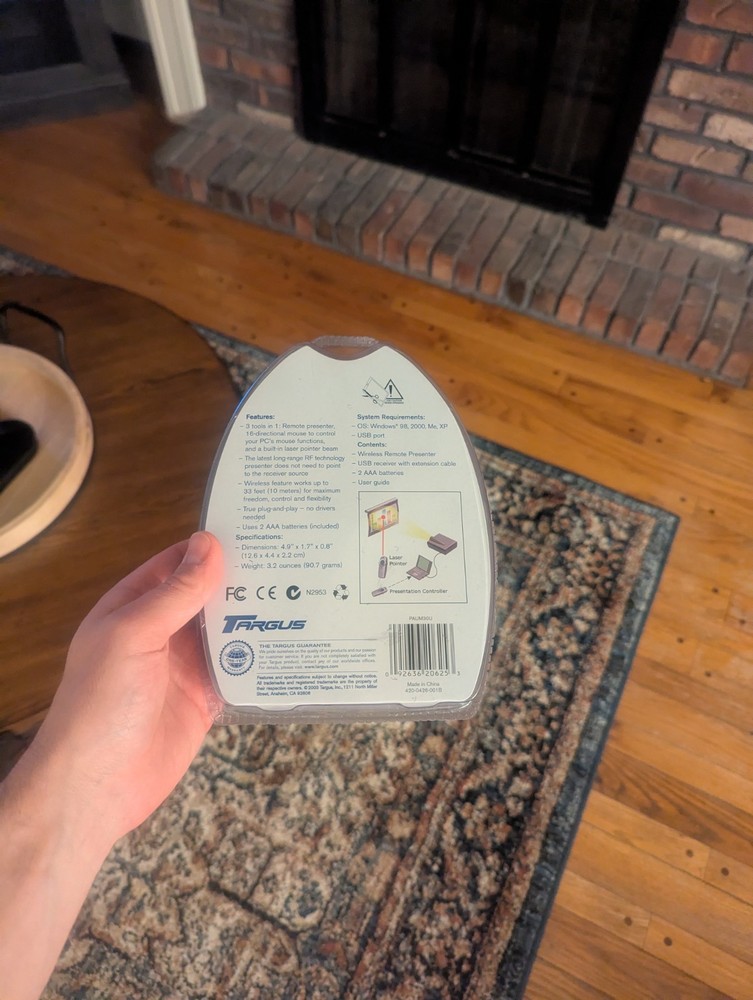 Targus Notebook Wireless Presenter: Model PAU30U, Cursor Control (Brand New)