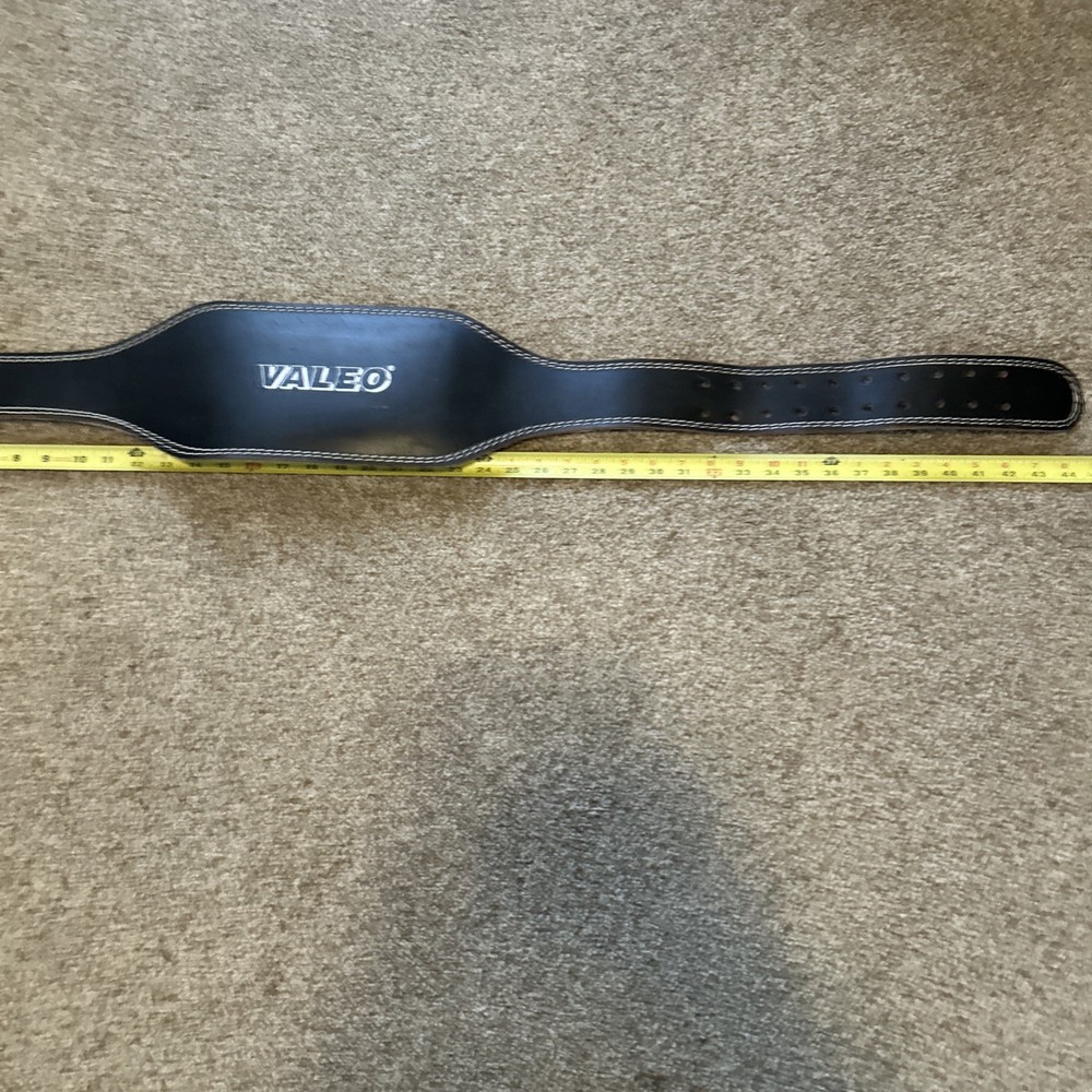 Valeo 6 “ Padded Weight Lifting Belt Leather Size Medium