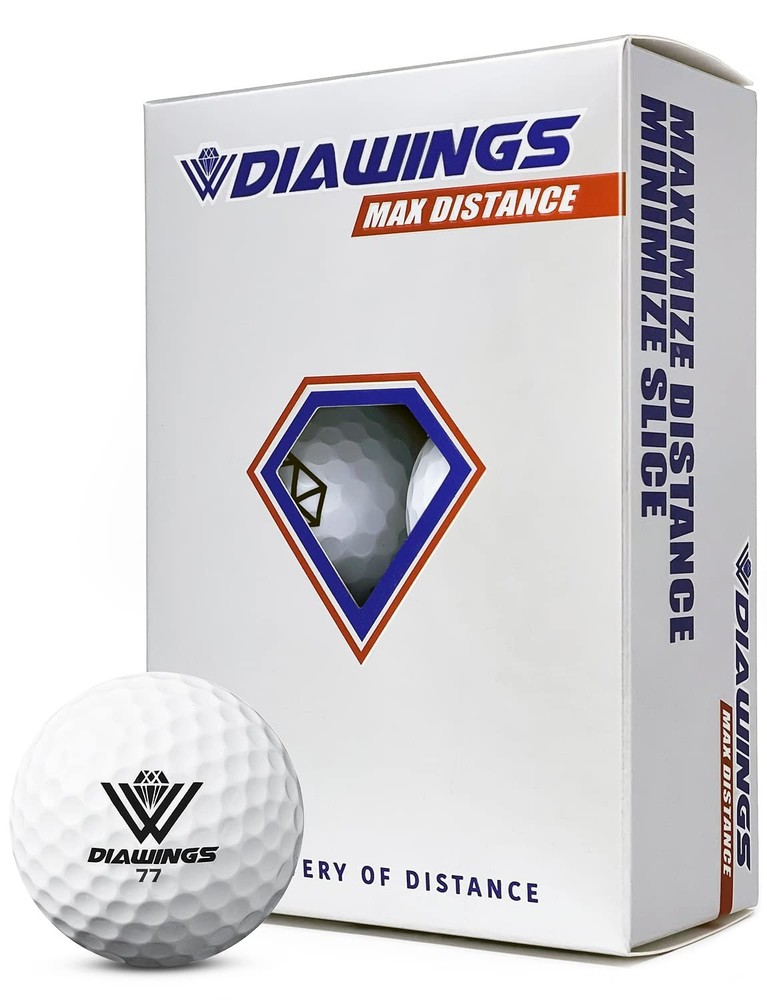 Diawings Max Distance Golf Balls â€“ Easy Control & Straight Flight | Increa
