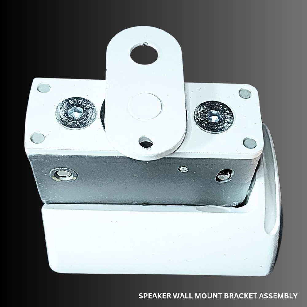 2ct SoundXtra Universal Speaker Wall Mount White.