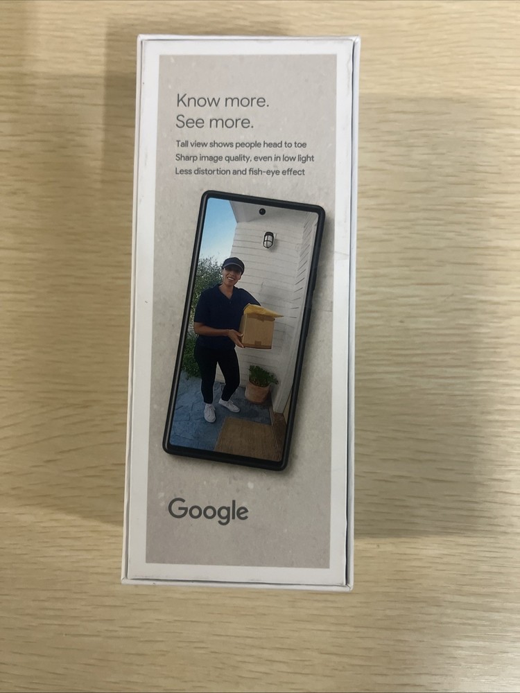 Google Nest Doorbell, Wired - Snow