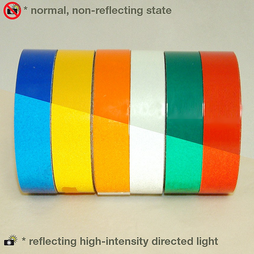 JVCC Engineering Grade Reflective Tape (REF-7): 2 in. x 30 ft. (Red)