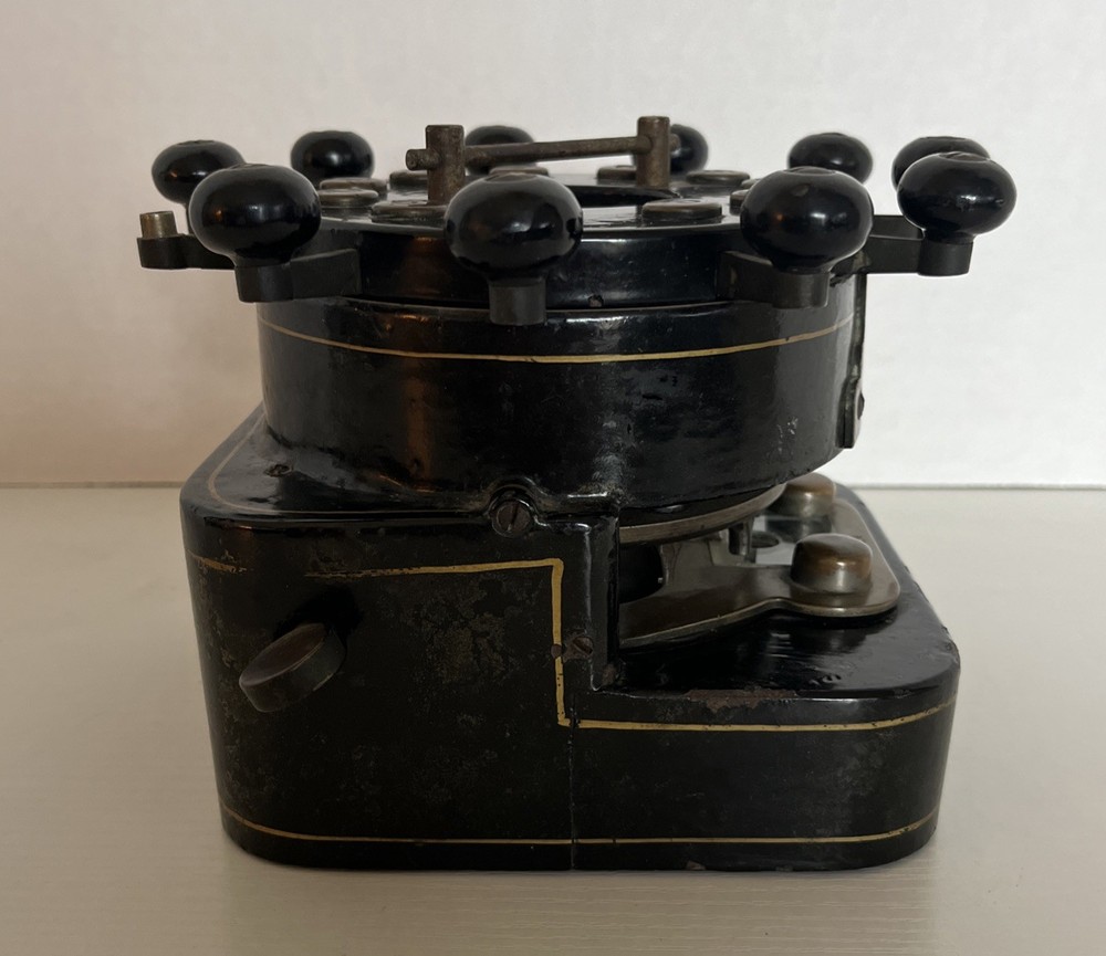 Antique Check Protector Punch RARE 1880’s Antique Williams Automatic