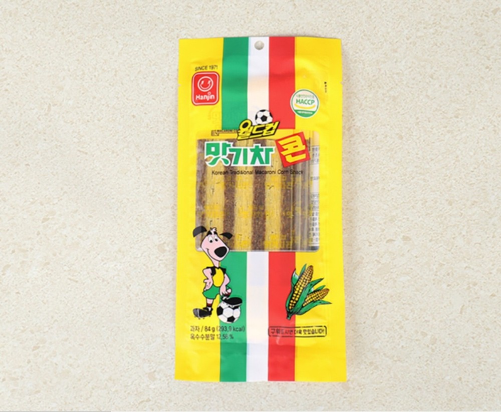 Korean Traditional MATGICHA CORN Macaroni Corn Snack 84g