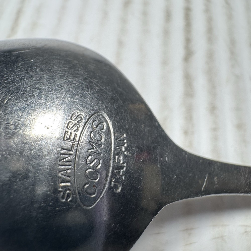 CSM50?? Electroplated Silver By Cosmo Product Co. Table Spoon