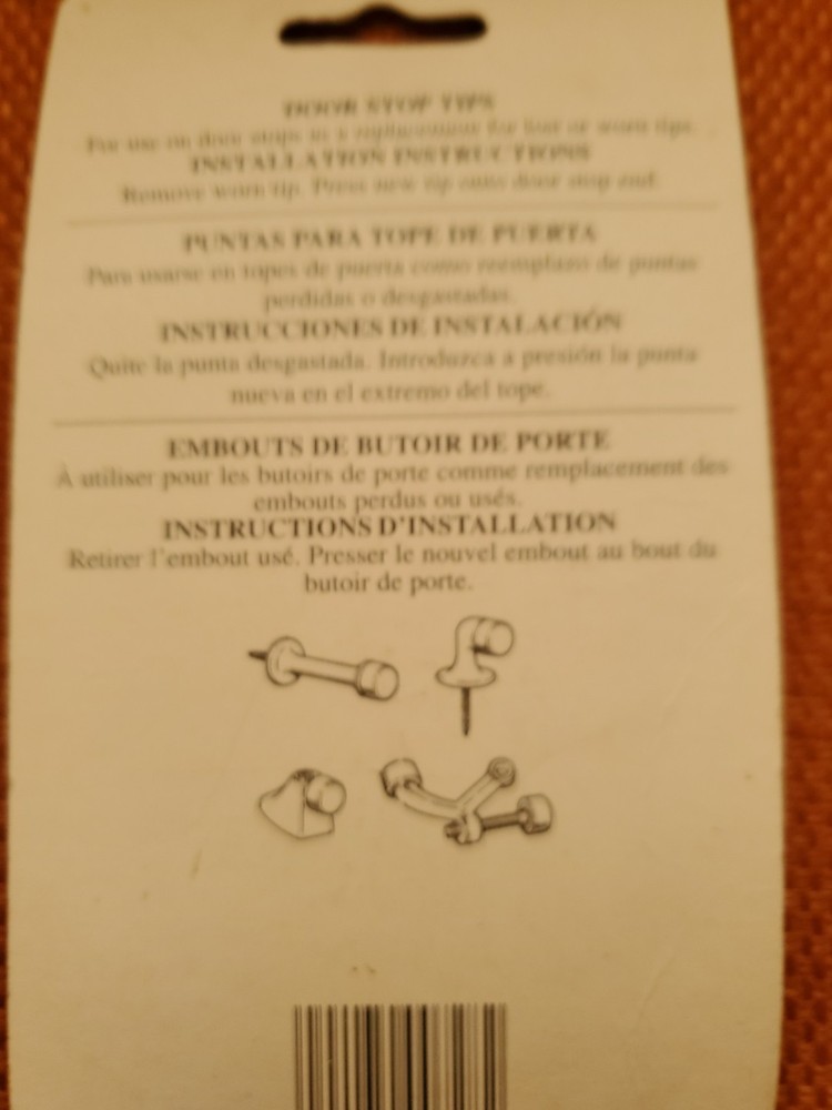 Door Stop Tips Qty 6