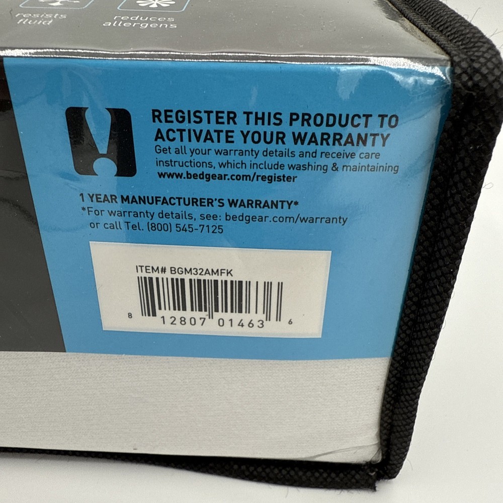 Bedgear Basic Mattress Protector Fitted Mattress Cover King Bed Size