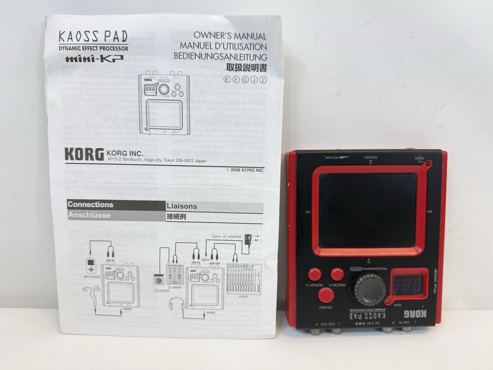 Korg Mini Kaoss pad Mini Kp - FAST SHIPPING