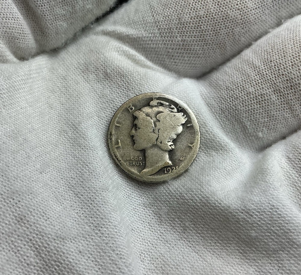 1921-P MERCURY DIME - Key Date - A257