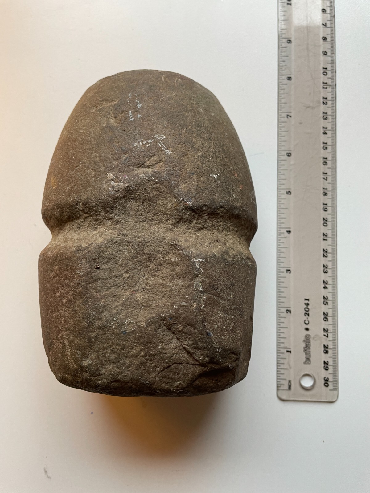 native american indian grinding stone genuine granite pestle