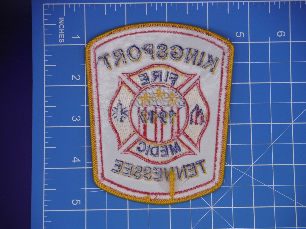 Kingsport Tennessee Fire Medic patch-Bin A