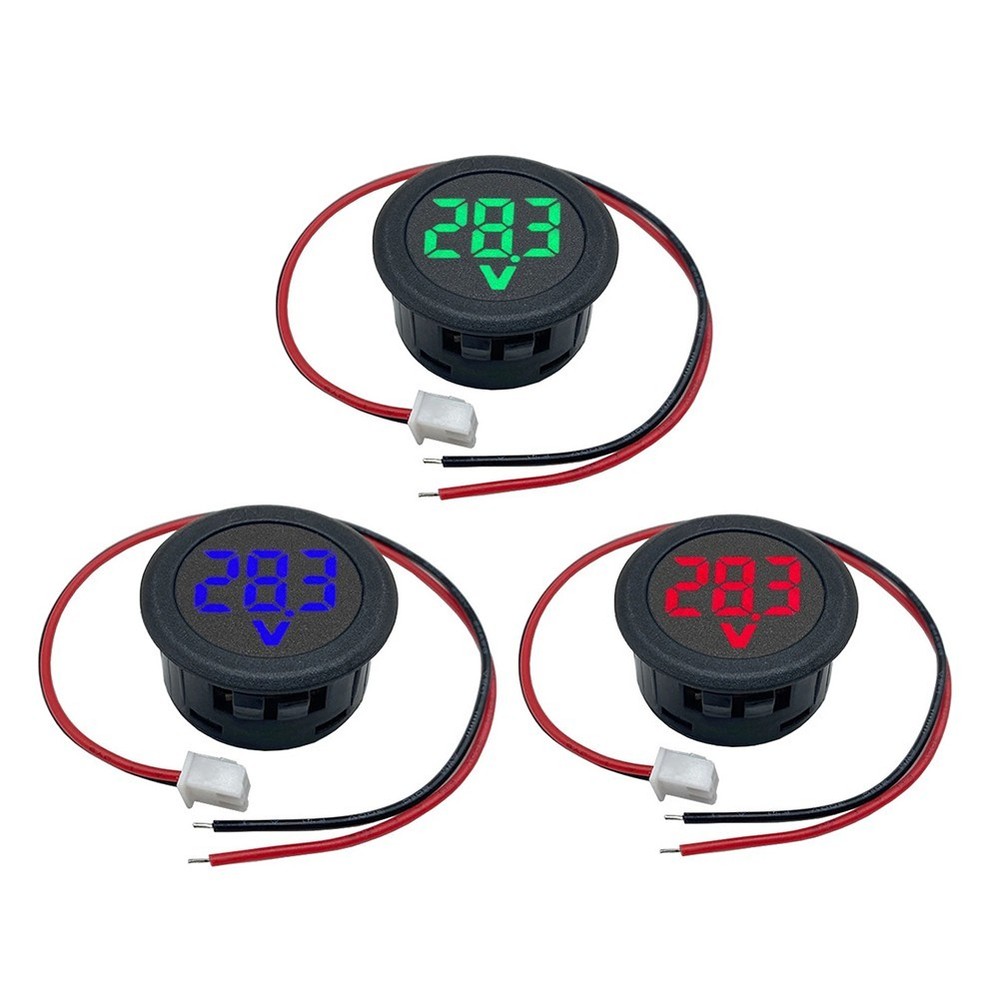 Reliable Car Voltmeter for Accurate Voltage Measurement DC 4 100V Range