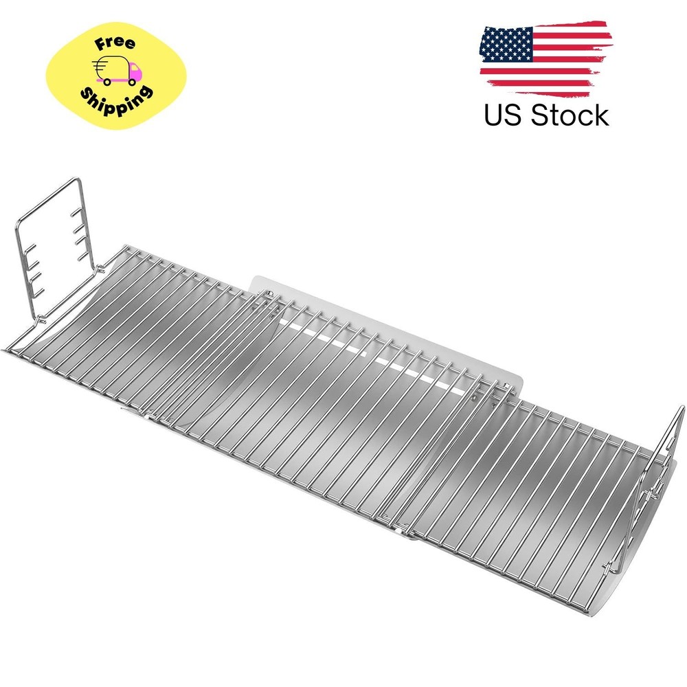 Adjustable Ash Pan Replacement Parts for Char-griller 200048 1224 2121 2123 ...