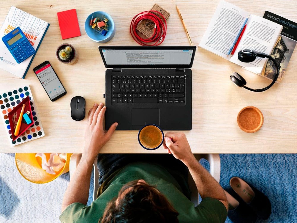 Logitech - M325s Wireless Optical Compact Ambidextrous Mouse - Wireless - Black