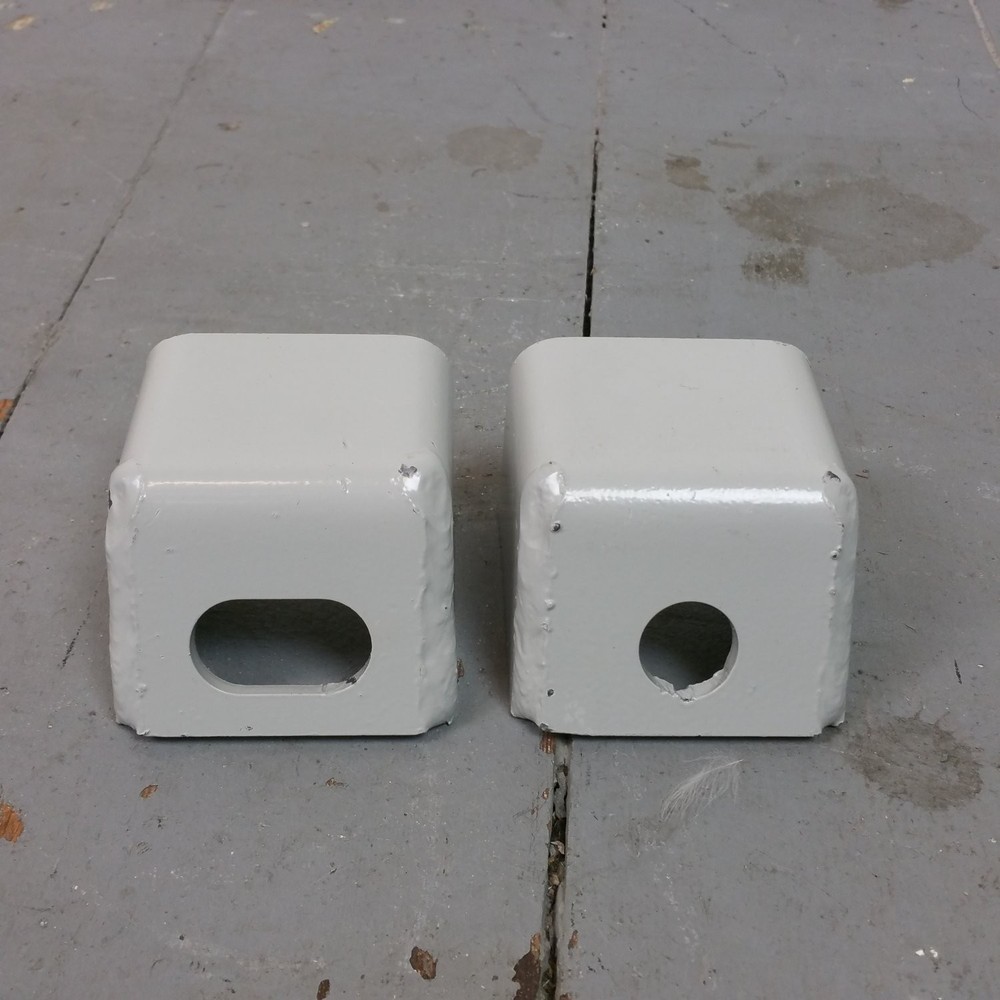 Helix Weld On Steering Rack Mounts - Set