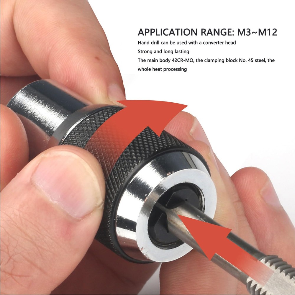 3Pcs Tap Socket Set Convenient For Limited Space For Engineers Trending