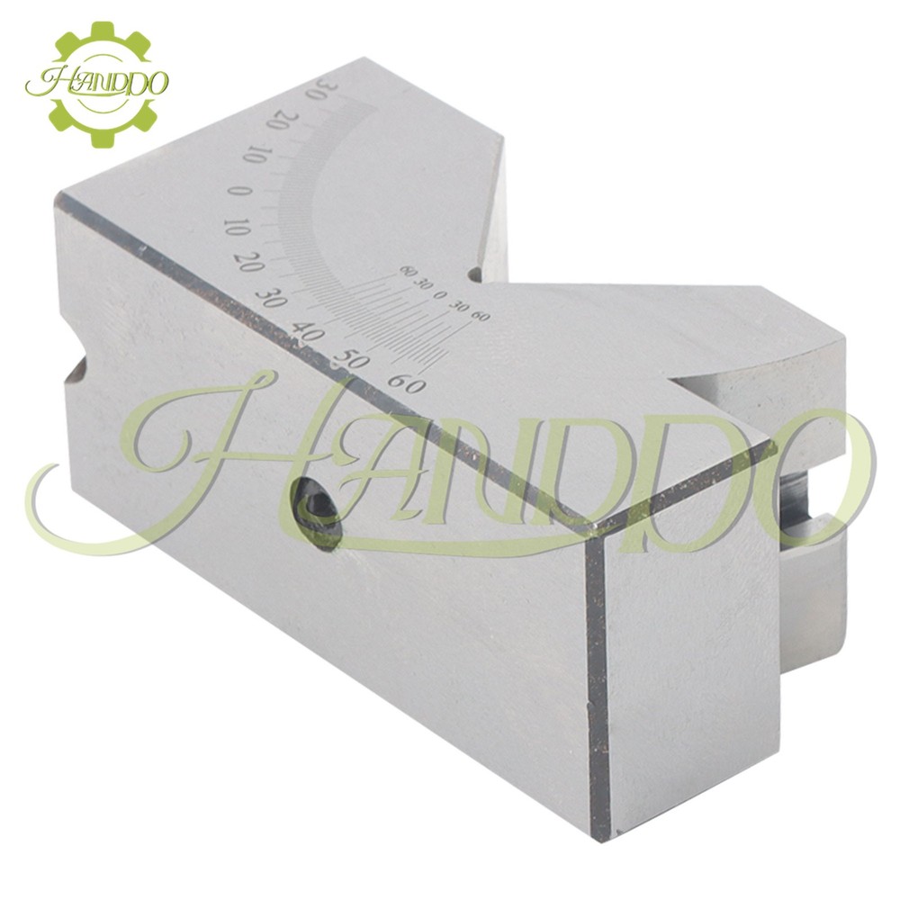 Adjustable Angular Gage Precision 0-60 Degree Angle Block 4"×1-13/16"×1-13/16"