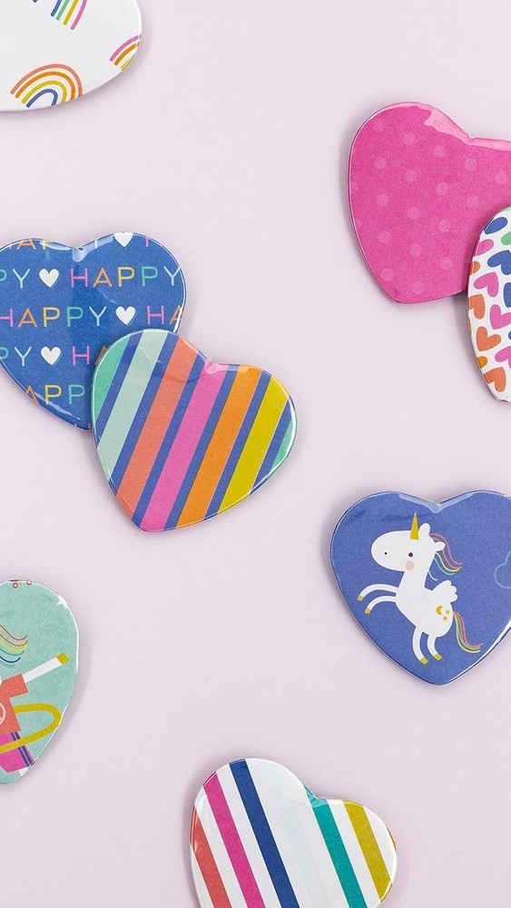 Button Press Heart Accessory