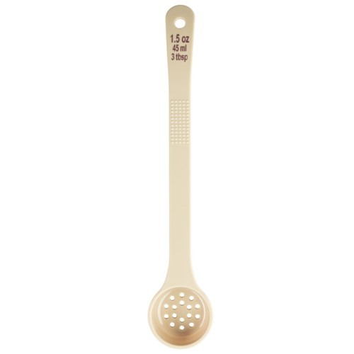 Tablecraft 11169 1 1/2 oz Long Handle Portion Spoon