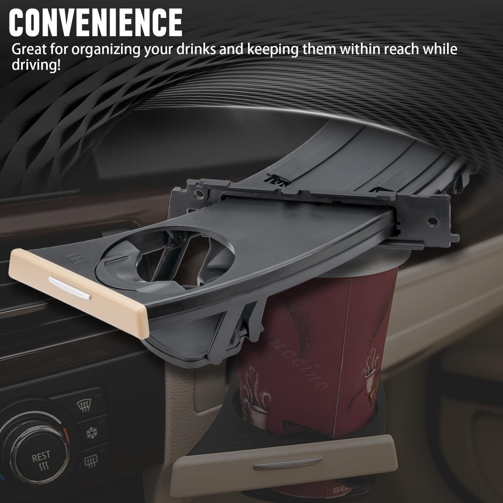 Weileite Replacement Cup Holder Compatible Bmw 3 Series E90 E92 328I E93 E91