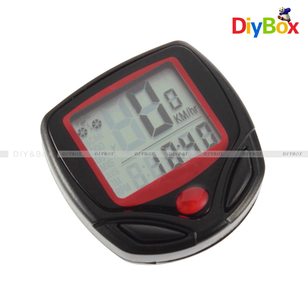 Bike Bicycle Cycling LCD Computer Odometer Speed Speedometer Waterproof