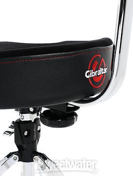 Gibraltar 9608MB Moto Style Drum Throne with Backrest