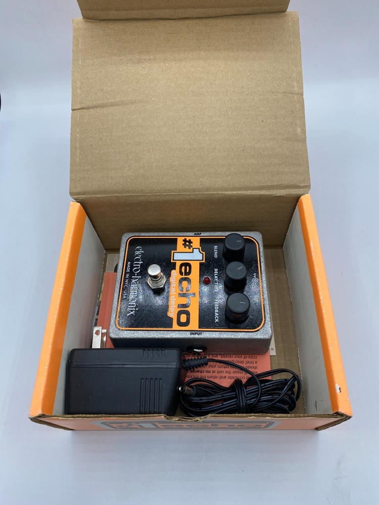 Electro-Harmonix EHX #1 Echo Digital Delay Guitar Effect Pedal Number 1 - Tested