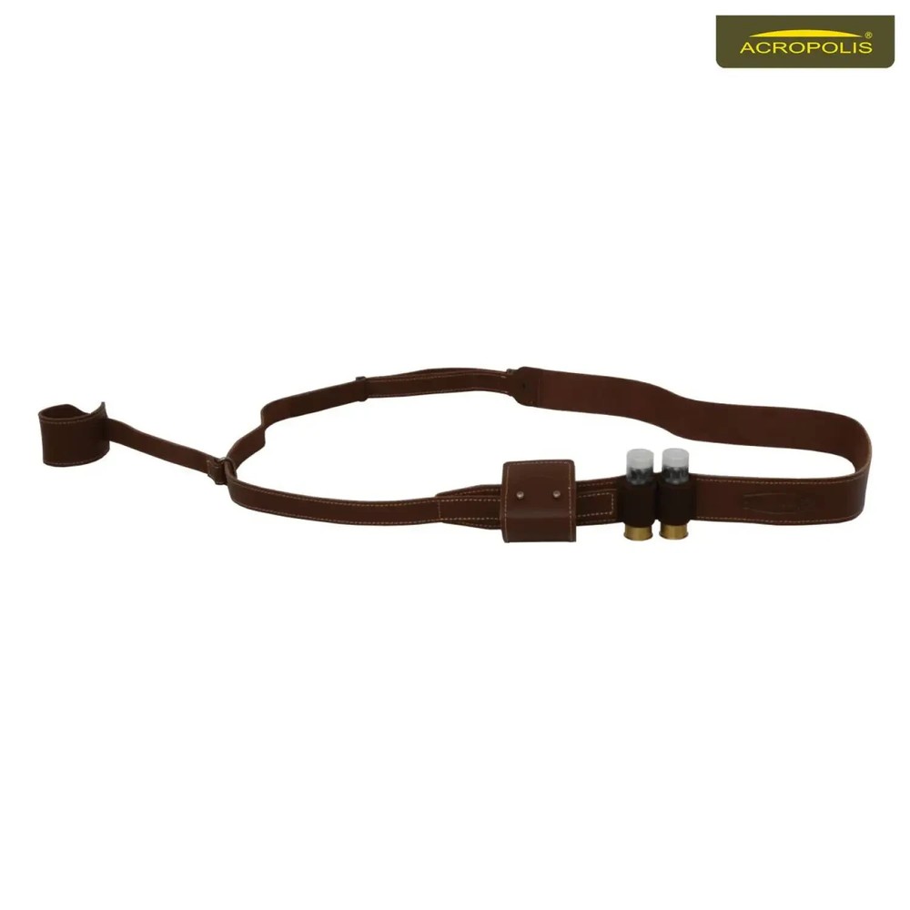 Quick-Release Leather Rifle Sling, for rapid deployment in the field