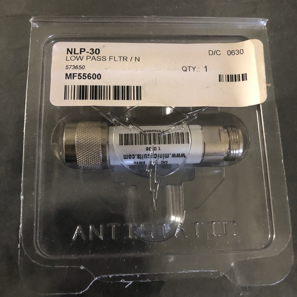 Minicircuits NLP-30 Low Pass Filter 50 ohm DC-32 MHz