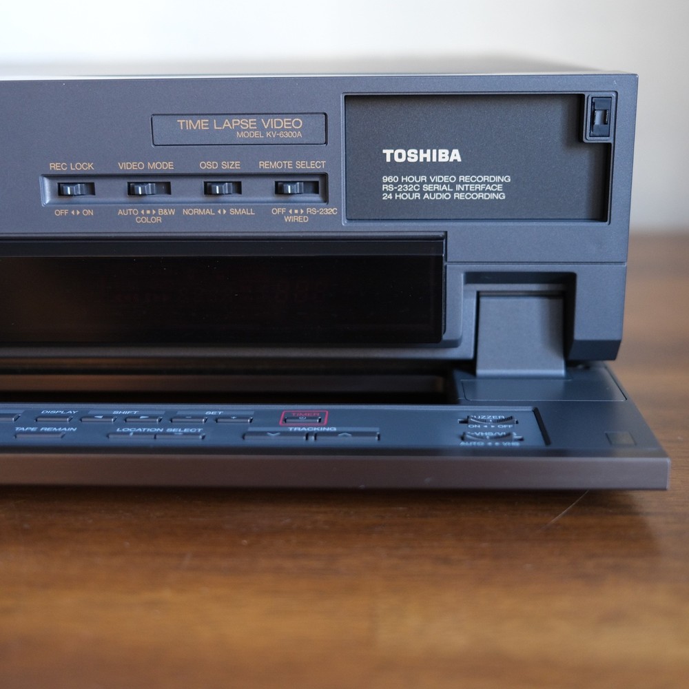 TOSHIBA Time Lapse VCR 960 hours (KV-6300A)