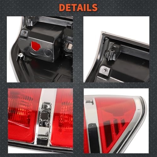 Driver Side Tail Light Replacement for F150 2009-2014 Rear Tail Light Brake