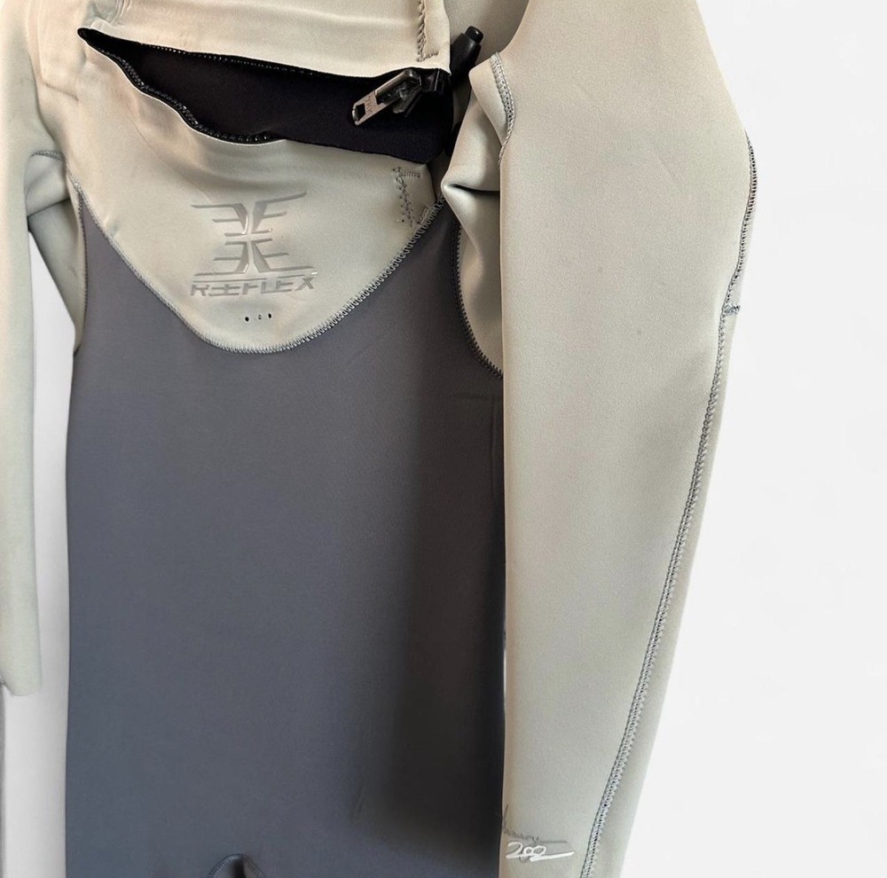 Ryan Hardy Reeflex Wetsuit Short Sleeve Grey Size Small