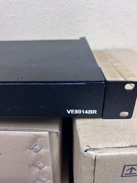 Valcom VE8014BR Quad Enhanced Network Station Port Used Excellent Condition