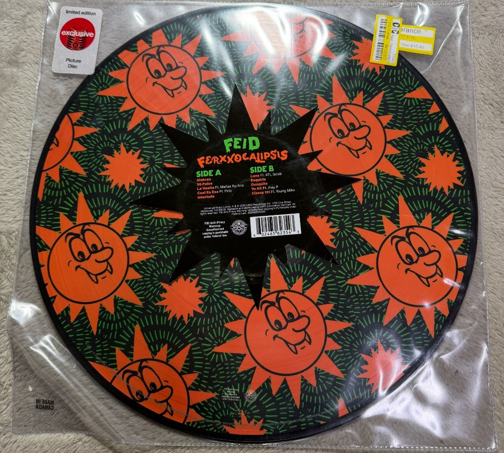 VINYL Feid: Ferxxocalipsis - Exclusive Limited Picture LP NEW