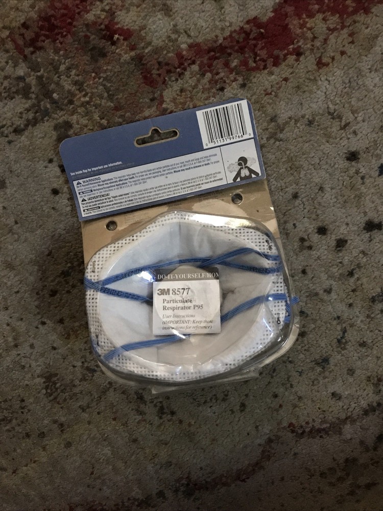 3M Paint Cool Flow Odor Valve Respirators 8577 P95