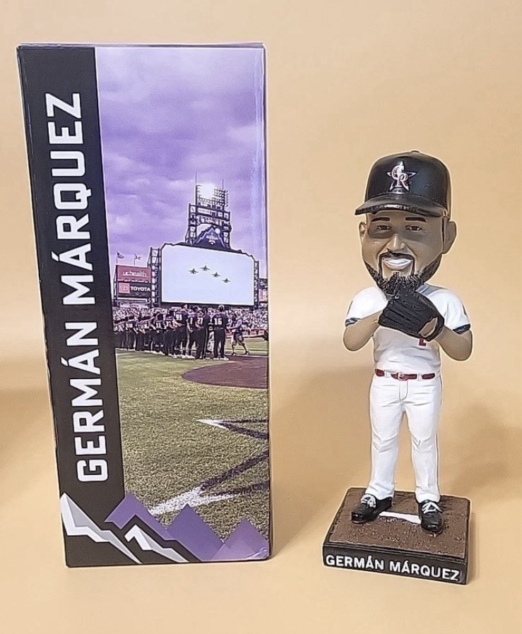 GERMAN MARQUEZ 2021 ALL STAR COMMEMORATIVE BOBBLEHEAD