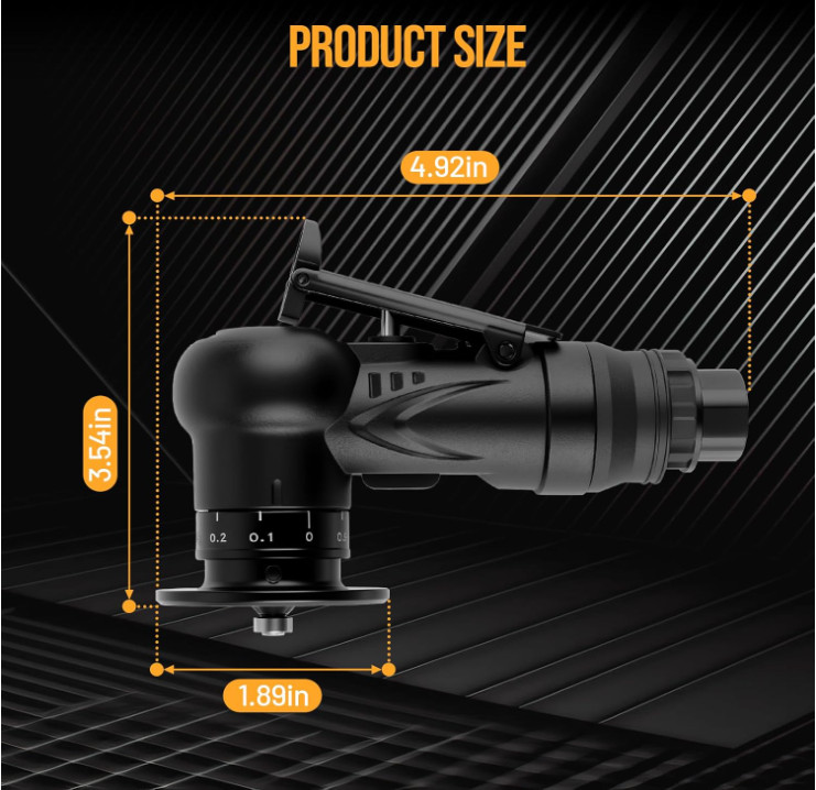 Pneumatic Chamfering Tool Chamfer Tool with 6 C-Angle & 6 R-Angle Blades Upgrade