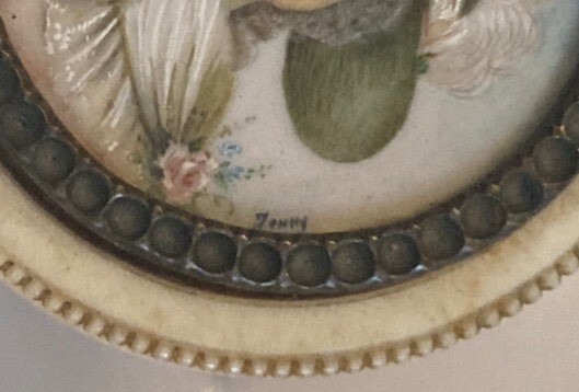 Antique Continental Snuff Container (Box)