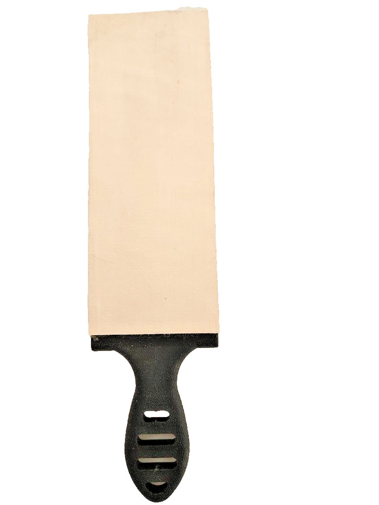 Paddle Strop 2 1/2 DSLS with green compound and Dimond sharpener on 1 side