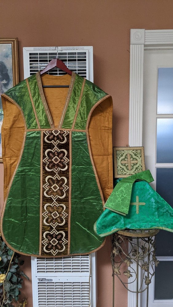 Antique Roman Chasuble