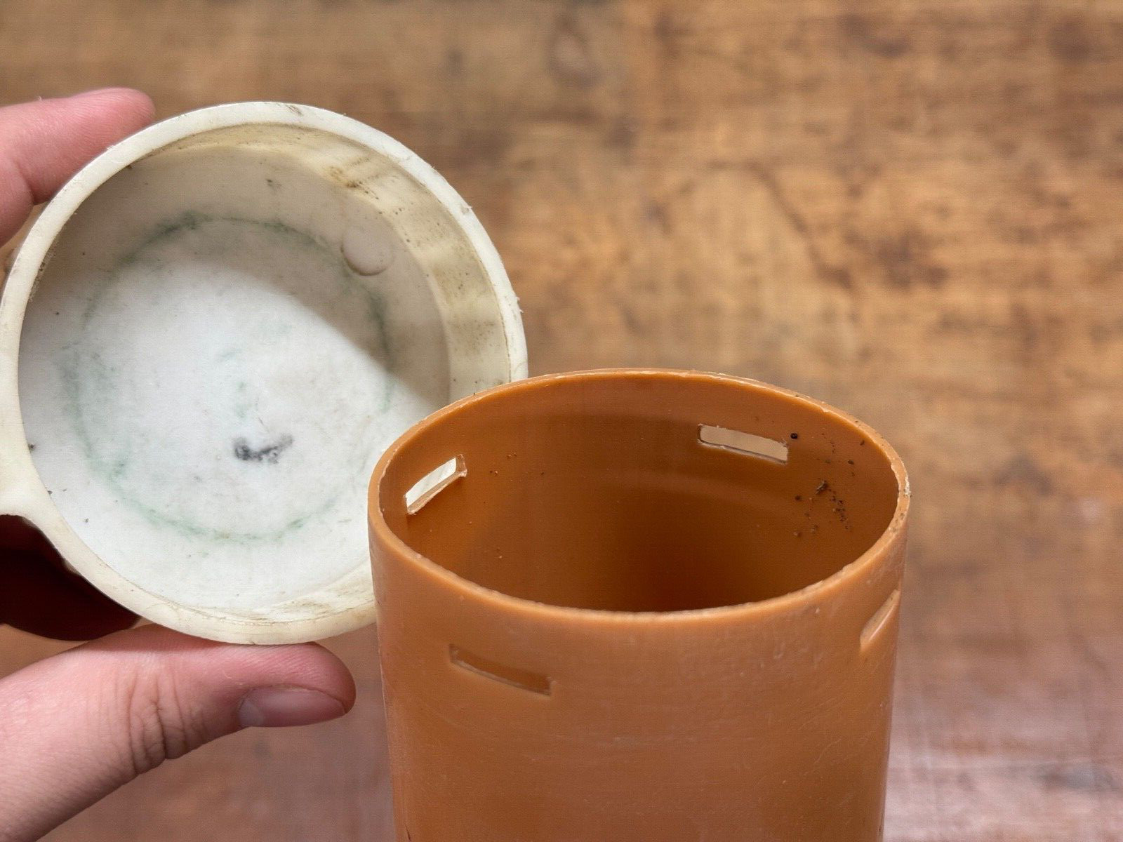 Vintage Flambeau Telescoping Hard Plastic Rod Case Travel Protection Caddy