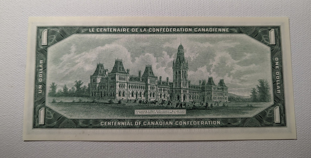 1967 Centennial Canada One Dollar UNC
