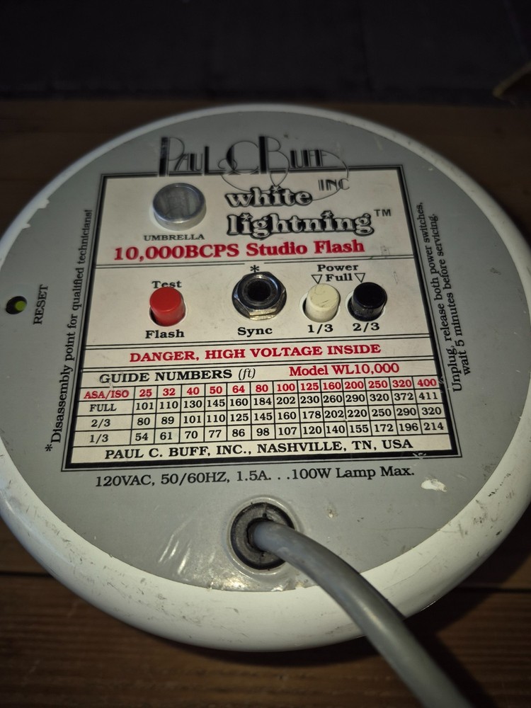 Paul C Buff White Lightning 10000 BCPS Studio flash - Great Deal